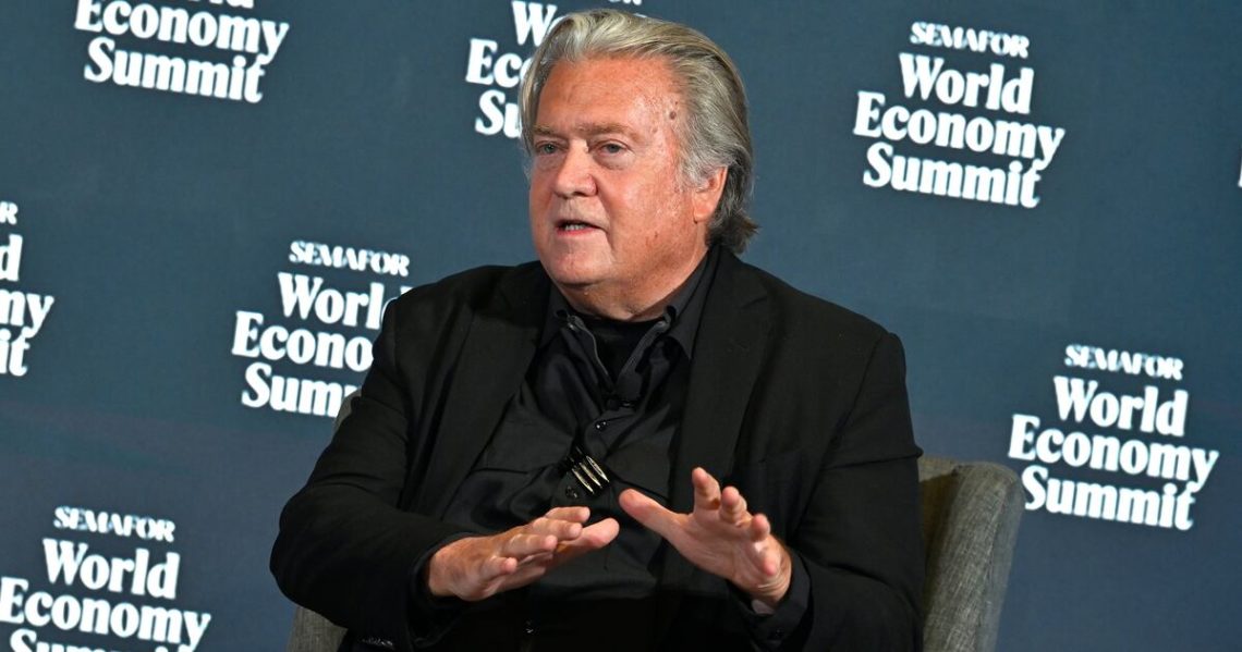 Steve Bannon ‘Not Buying’ Charlie Kirk Shooting Suspect’s Text Messages