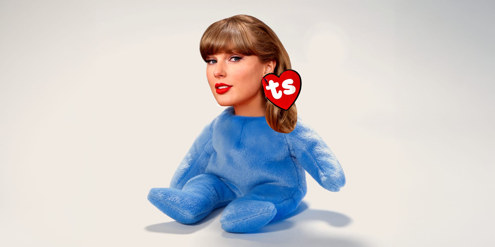 Taylor Swift as a Beanie Baby