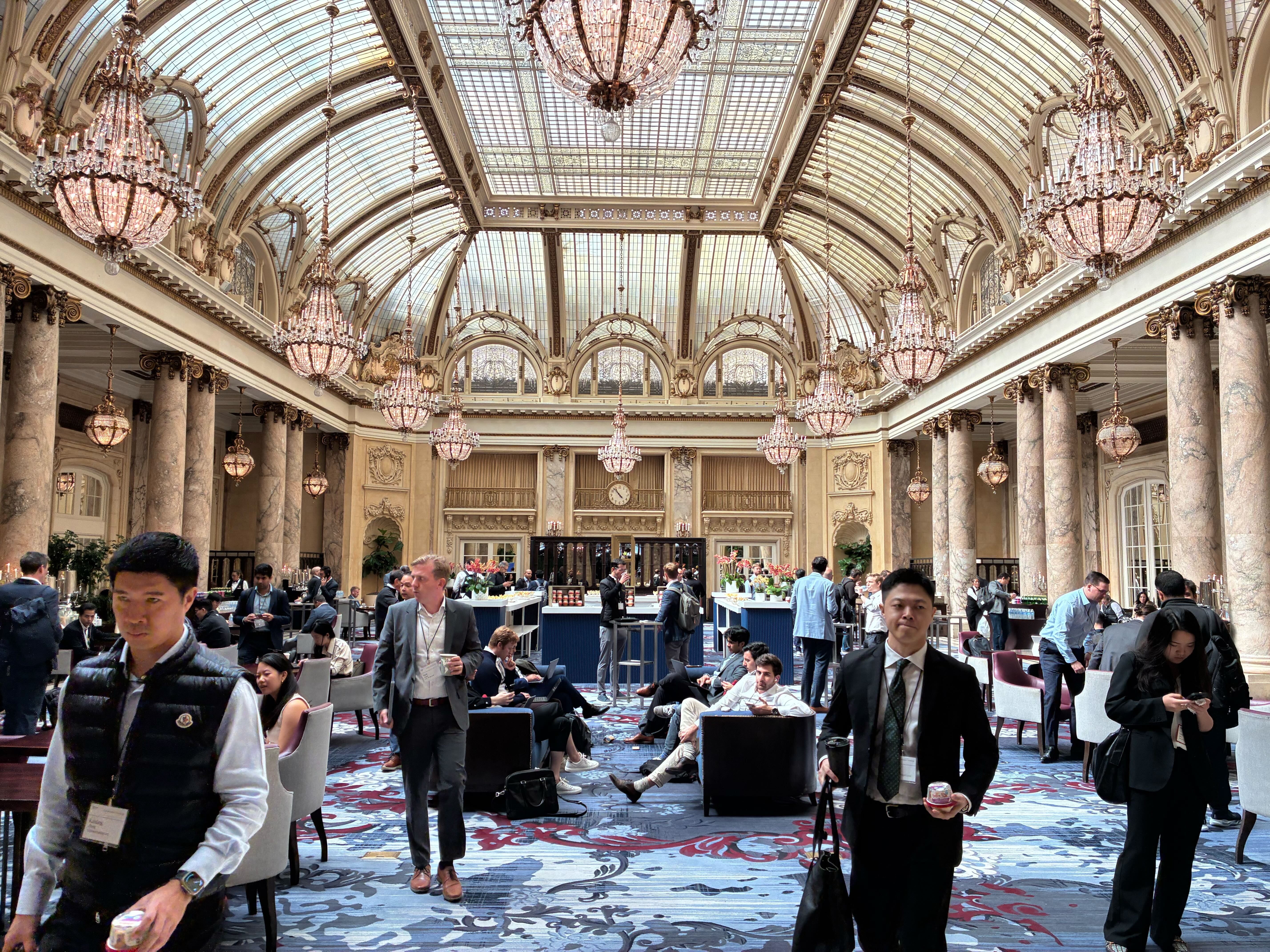 Attendees at the Goldman Sachs Communacopia + Technology Conference in San Francisco