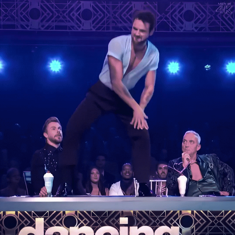 Dylan Efron in "Dancing With the Stars"