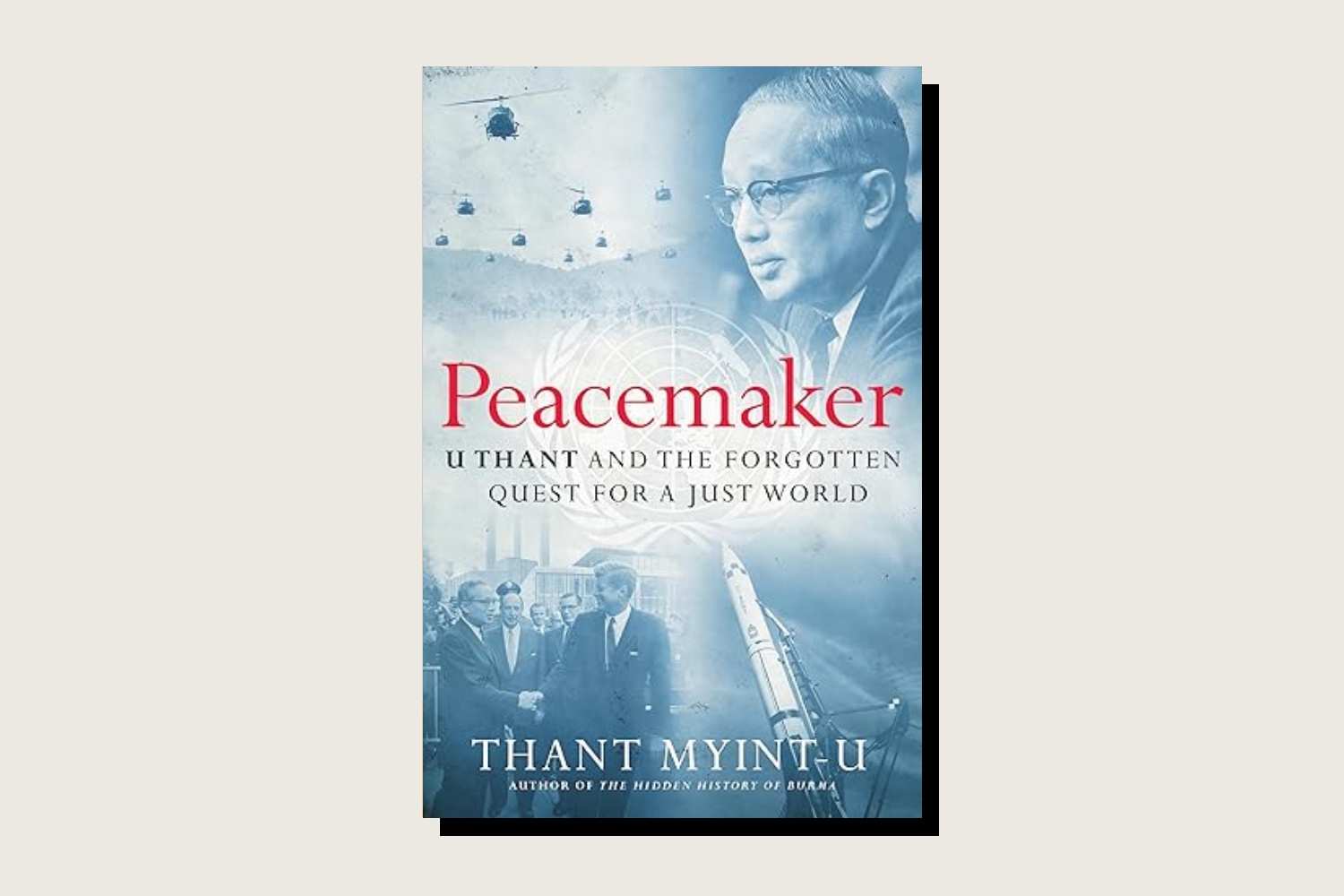 The book cover for the Peacemaker.