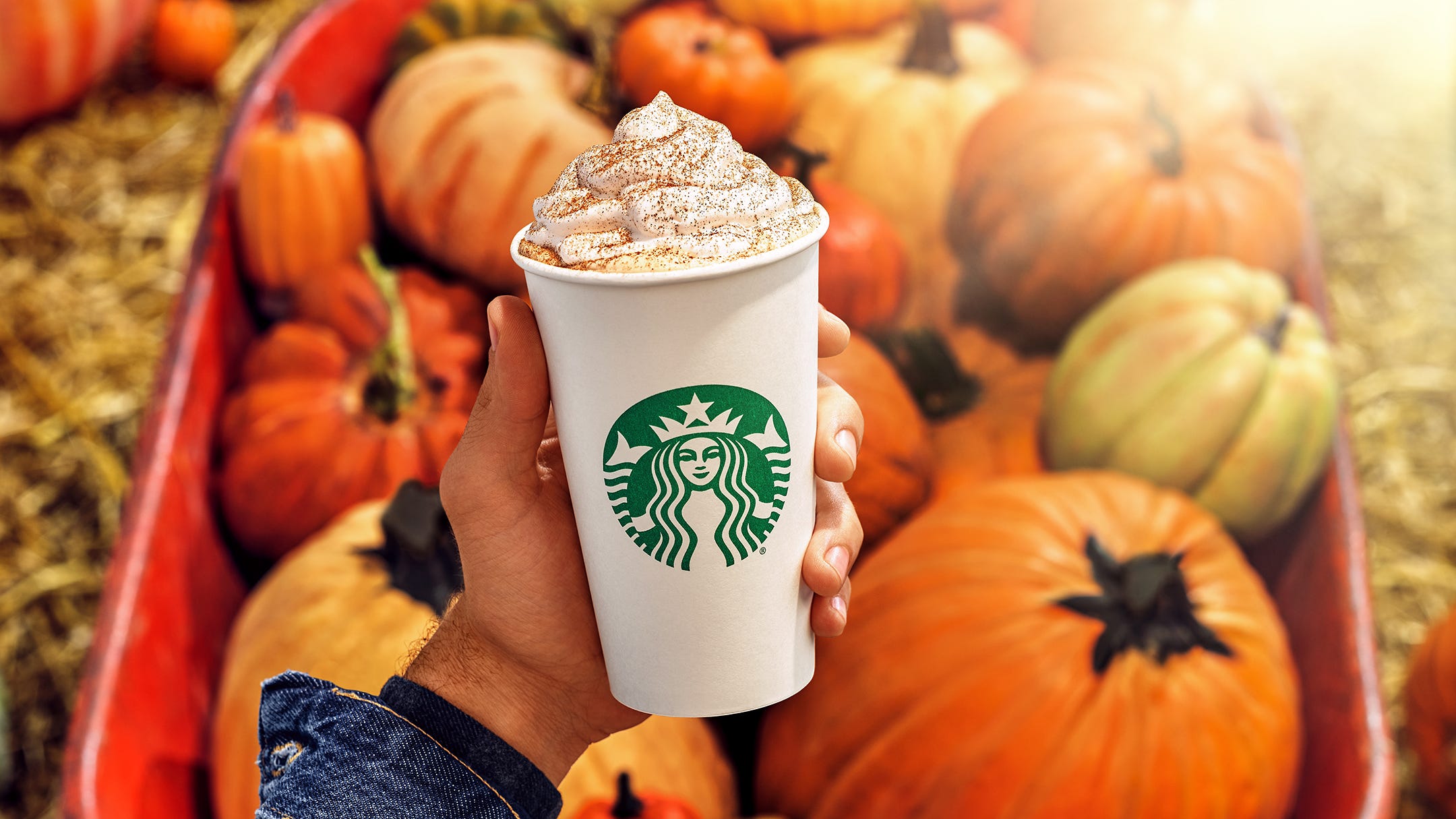 Starbucks pumpkin spice latte