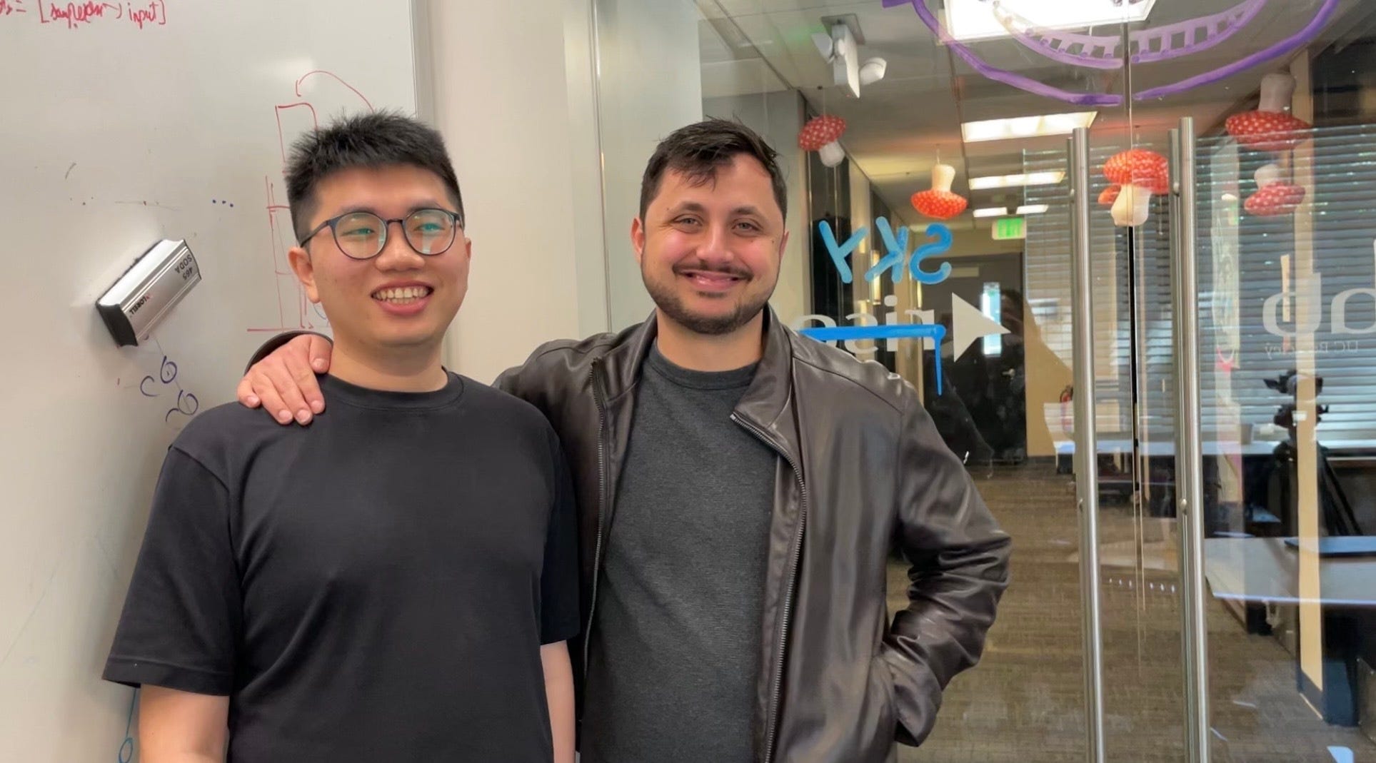 LMArena cofounders Wei-Lin Chiang and Anastasios Angelopoulos