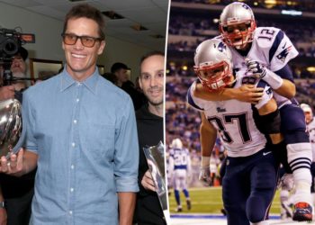 Tom Brady says he and Rob Gronkowski will play on same team in flag football tournament, ‘would never go against him’