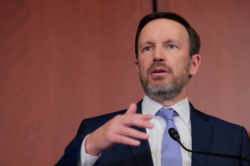 Sen. Chris Murphy introduced the resolutions to block the weapons sale to Qatar and the UAE in response to what called President Trump's corruption of foreign policy with the luxury plane gift and stablecoin deal.