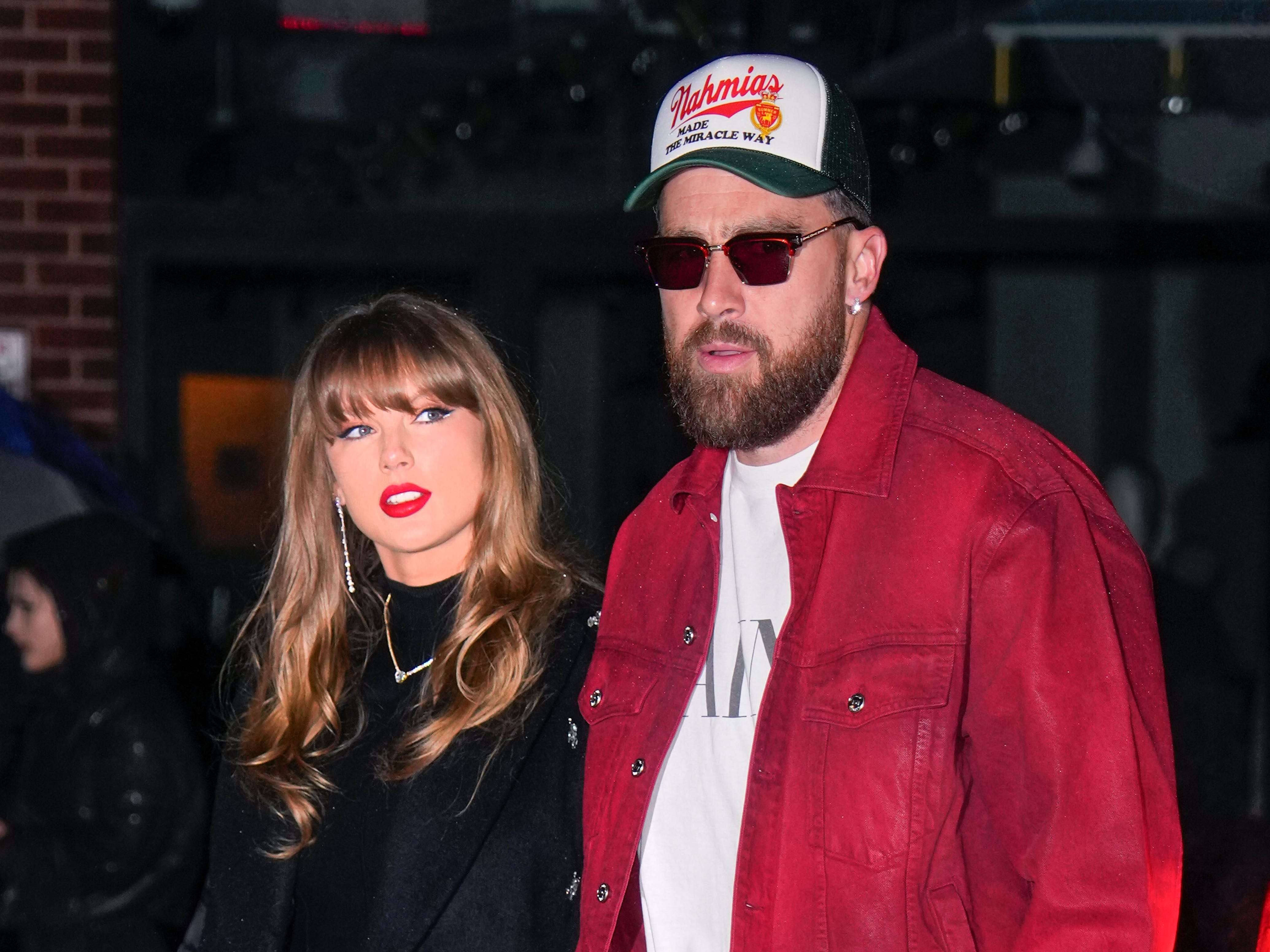 Taylor Swift and Travis Kelce