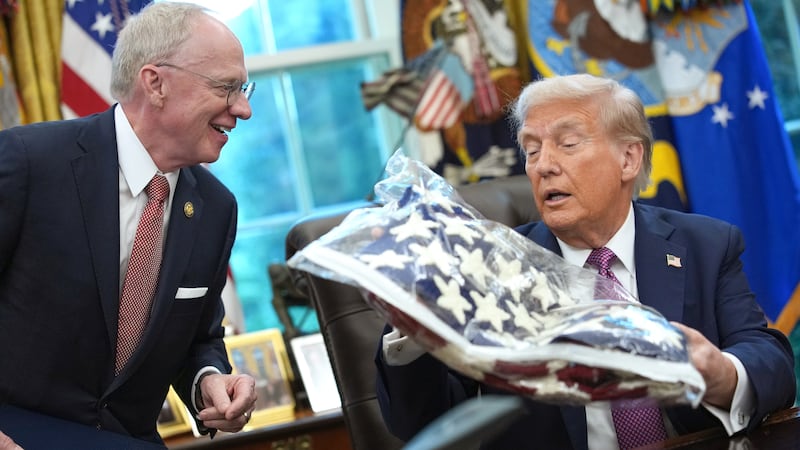 Donald Trump and Rep. John Rose