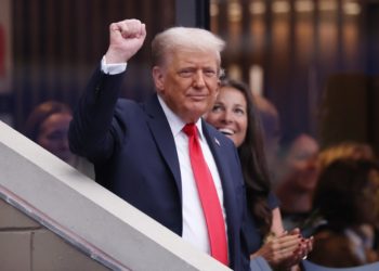 Trump Met With Boos & Cheers At U.S. Open As Broadcasters Mute Reactions