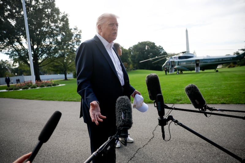 President Donald Trump insisted the charges against James Comey was not revenge after his former FBI director was indicted on Thursday after the president publicly pressured the Justice Department to go after his political enemies.