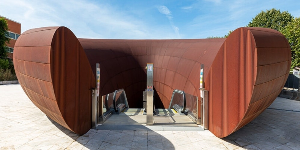 Underground Odyssey: The Anish Kapoor-Designed Monte Sant’Angelo Subway Station Opens Today