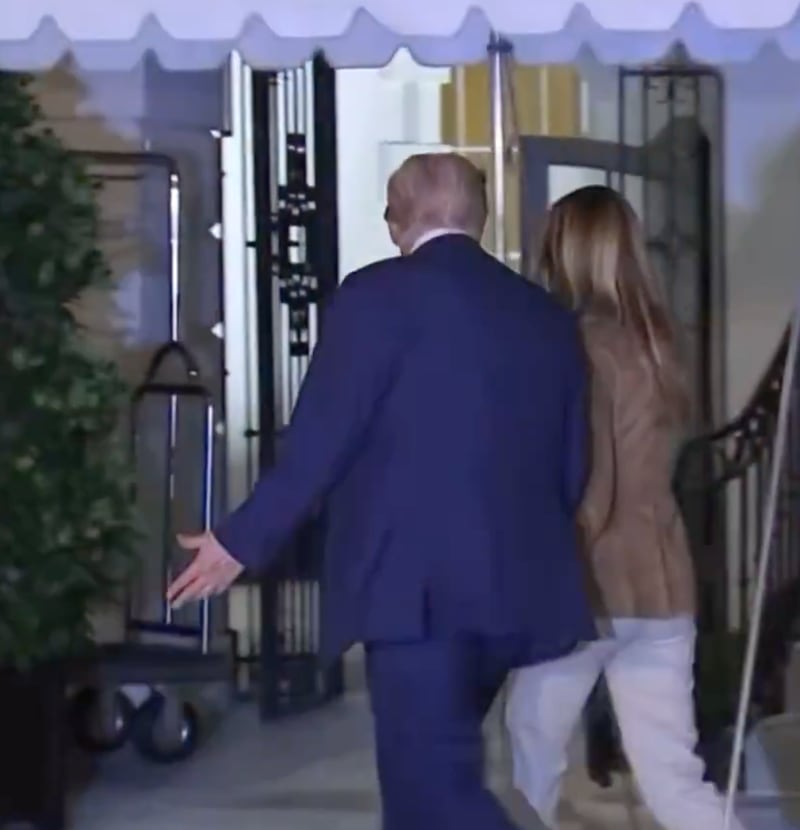 Donald and Melania Trump