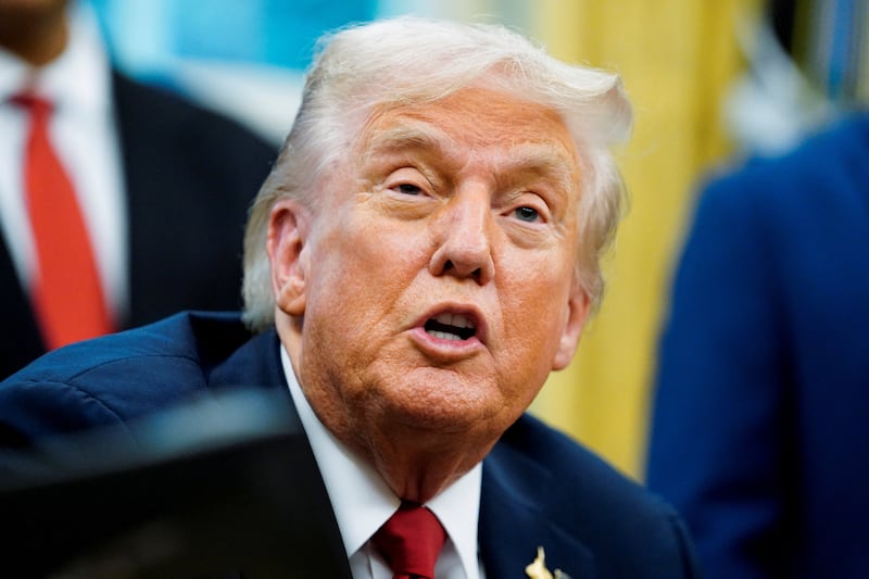 President Donald Trump said on Tuesday there probably would be a government shutdown ahead of the funding deadline at midnight and signaled his administration would move to fire federal workers during it.