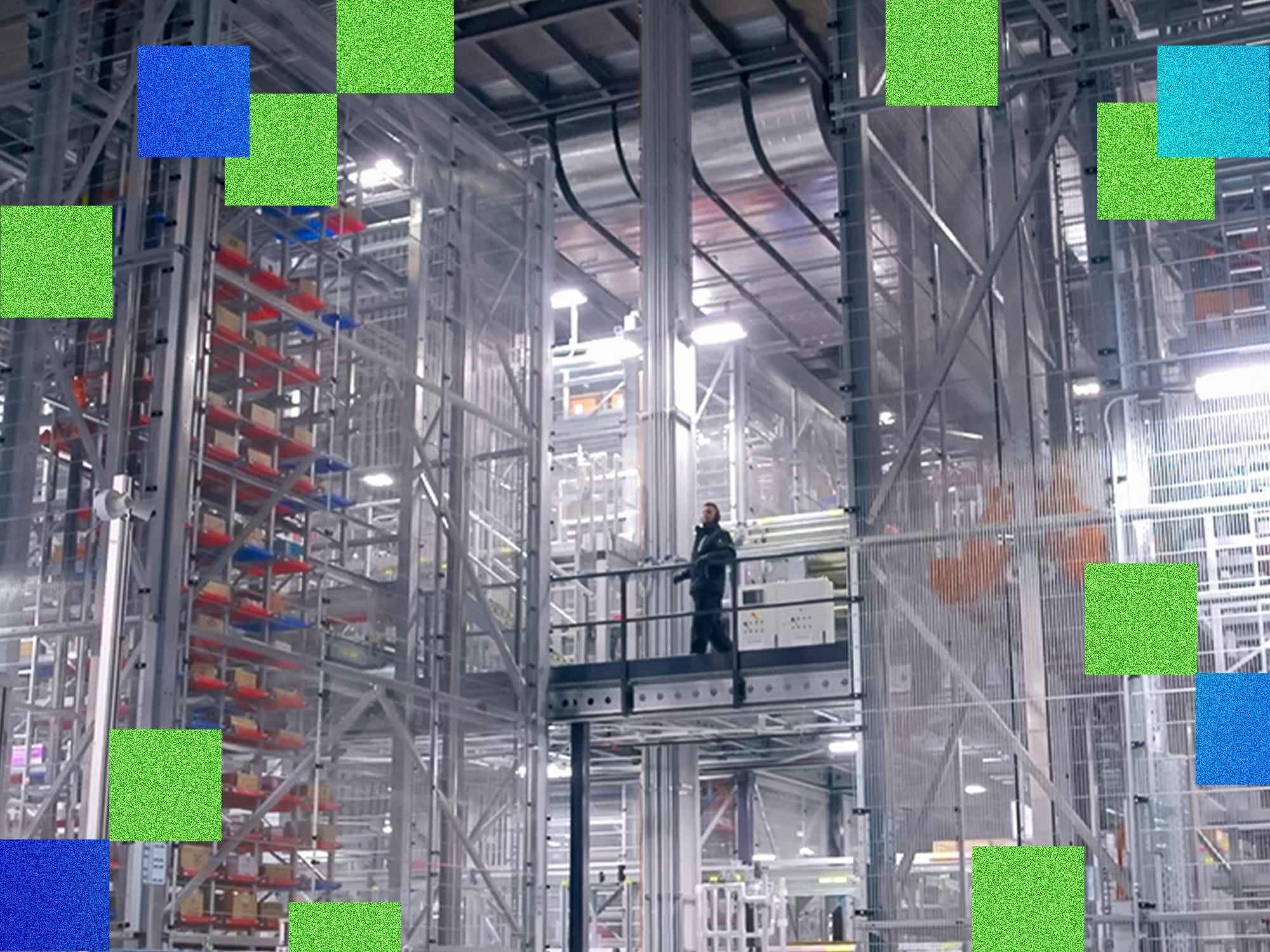 Inside of Perishable Distribution Center - Wellford, SC