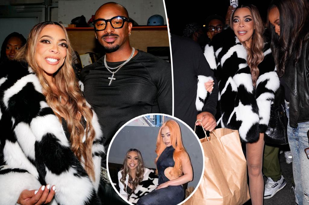 Wendy Williams hangs with hip hop A-list Lil Kim and Ice Spice at LaQuan Smith show