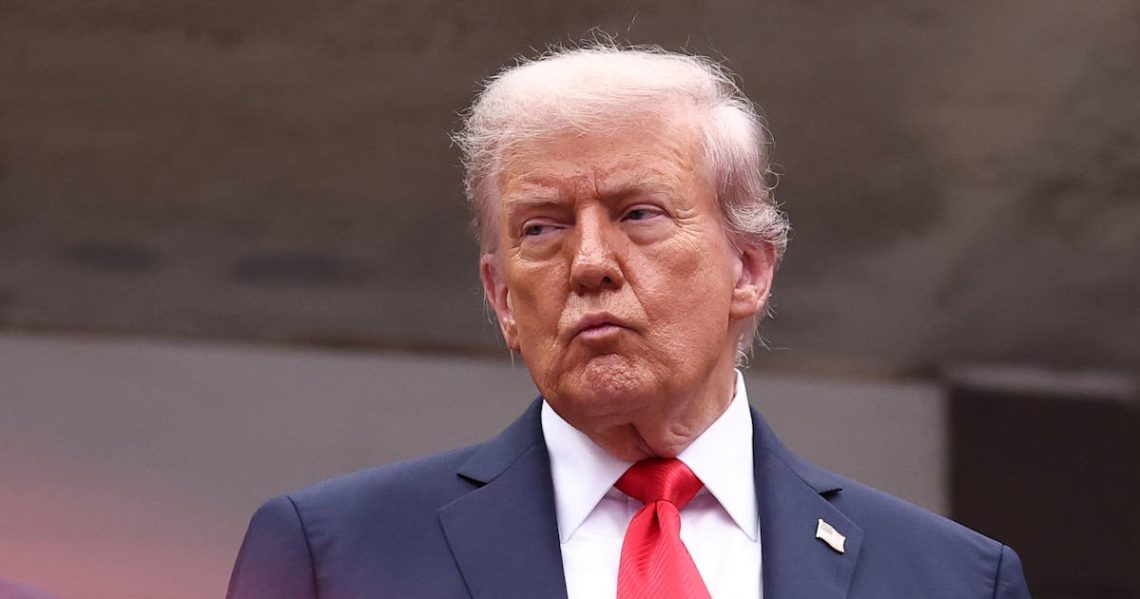 What Mysterious Blue Pill Did Trump Take at the U.S. Open?