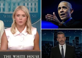 White House rips Barack Obama for suggesting Trump had a hand in Jimmy Kimmel’s show being yanked