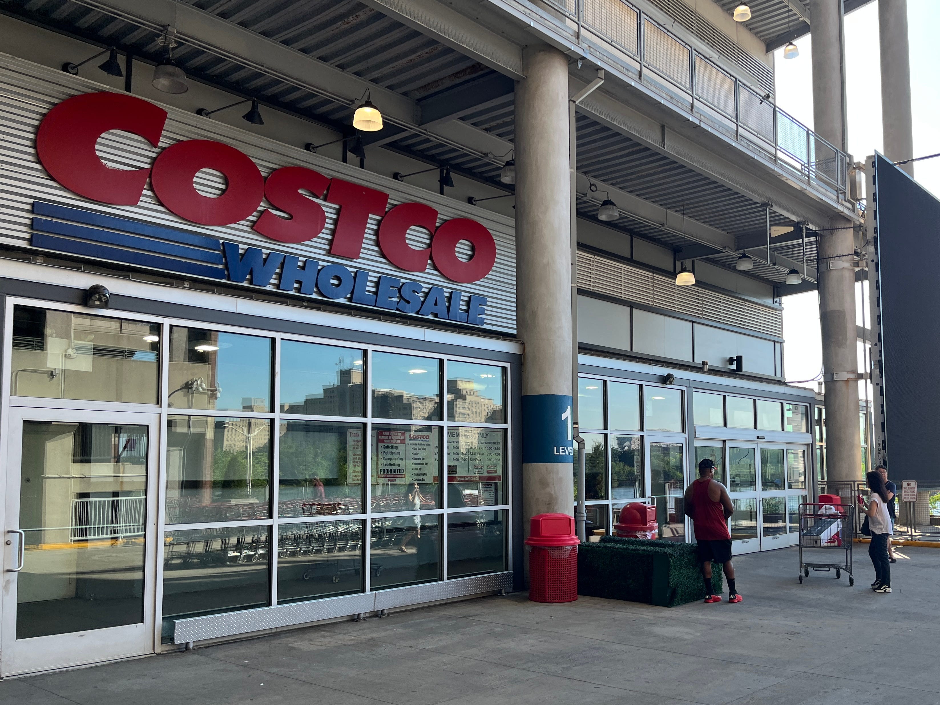 Costco at 8:56 a.m.