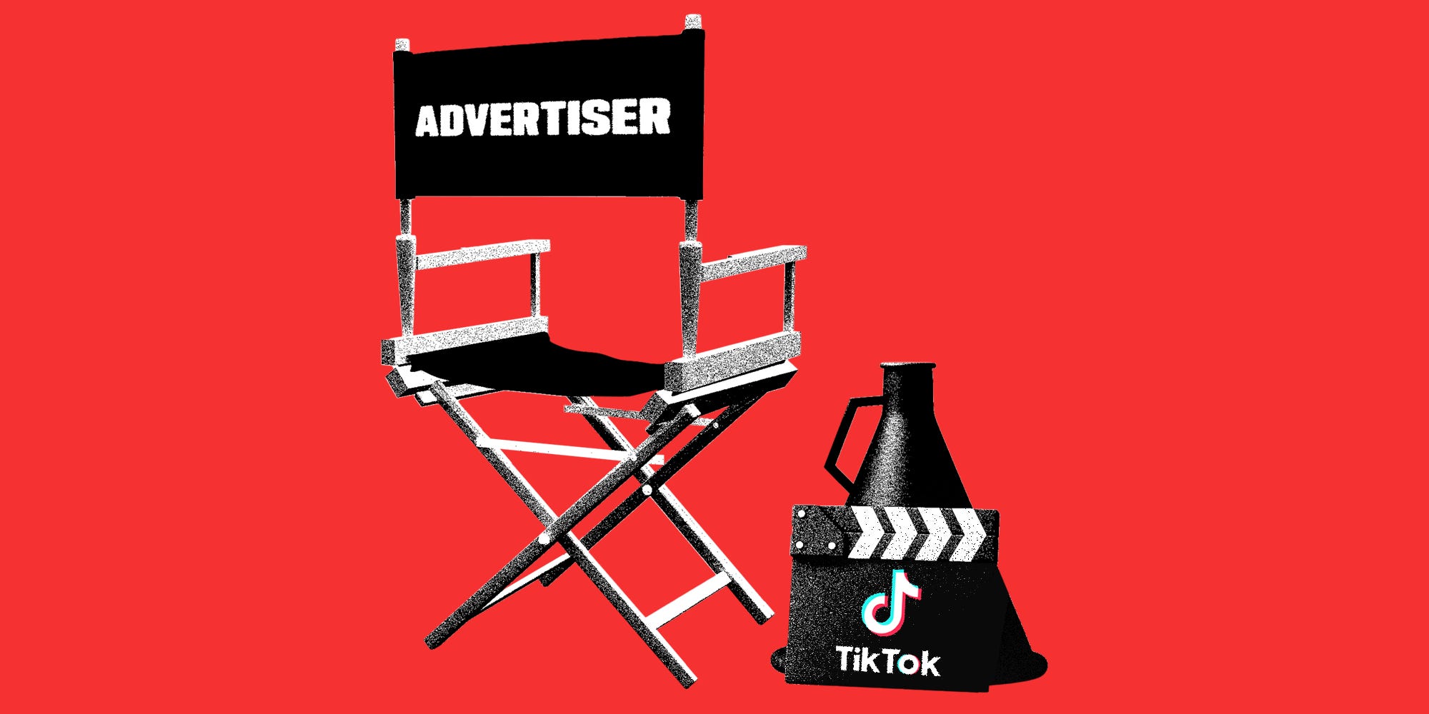 A Director's chair labeled