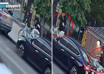 Woman, 44, struck by apparent stray bullet when Citi Bike-riding teens open fire in NYC