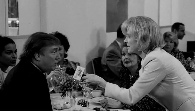 https://www.imdb.com/title/tt0120533/mediaviewer/rm2098964225/
Trump and Judy Davis in the 1998 movie 'Celebrity.'