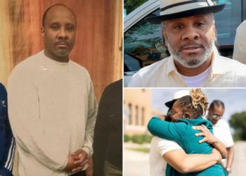 Wrongfully convicted Minnesota dad Bryan Hooper Sr. is freed from jail after 27 years as star witness confesses to murder