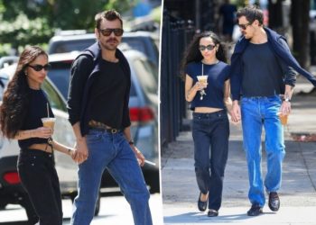 Zoë Kravitz and Harry Styles show off their couple style in NYC