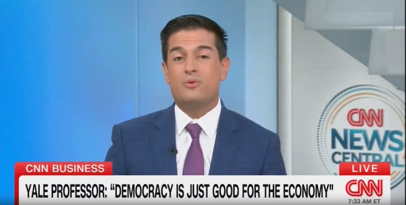 CNN reporter Matt Egan said business leaders are concerned over the state of democracy—and its effect on the economy.