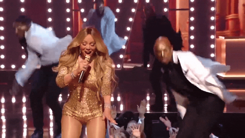 Mariah Carey at the MTV VMAs
