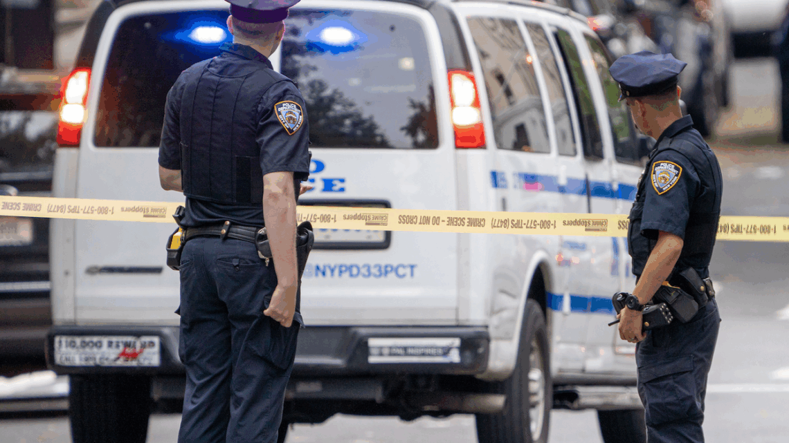 13 thugs chase, stab, beat, rob teen boy on his way home from school in NYC. They make off with his sneakers — worth $350.