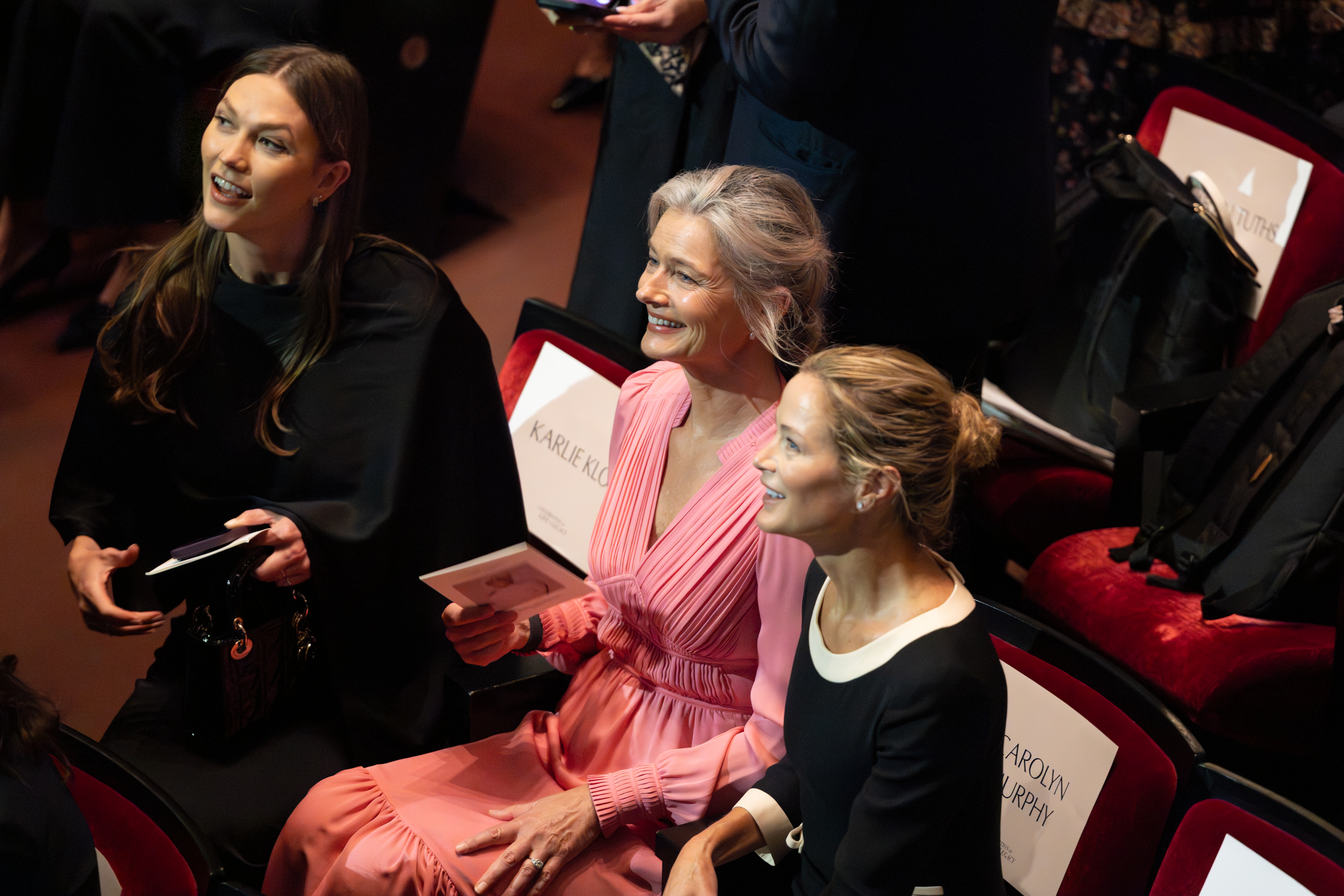 Karlie Kloss, Paulina Porizkova and Carolyn Murphy 