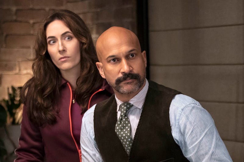 Claire Lovering and Keegan-Michael Key.