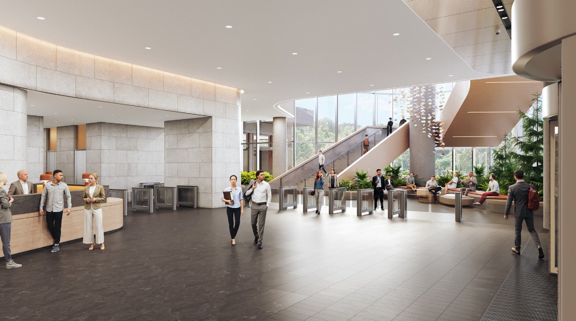 Goldman Sachs Dallas lobby
