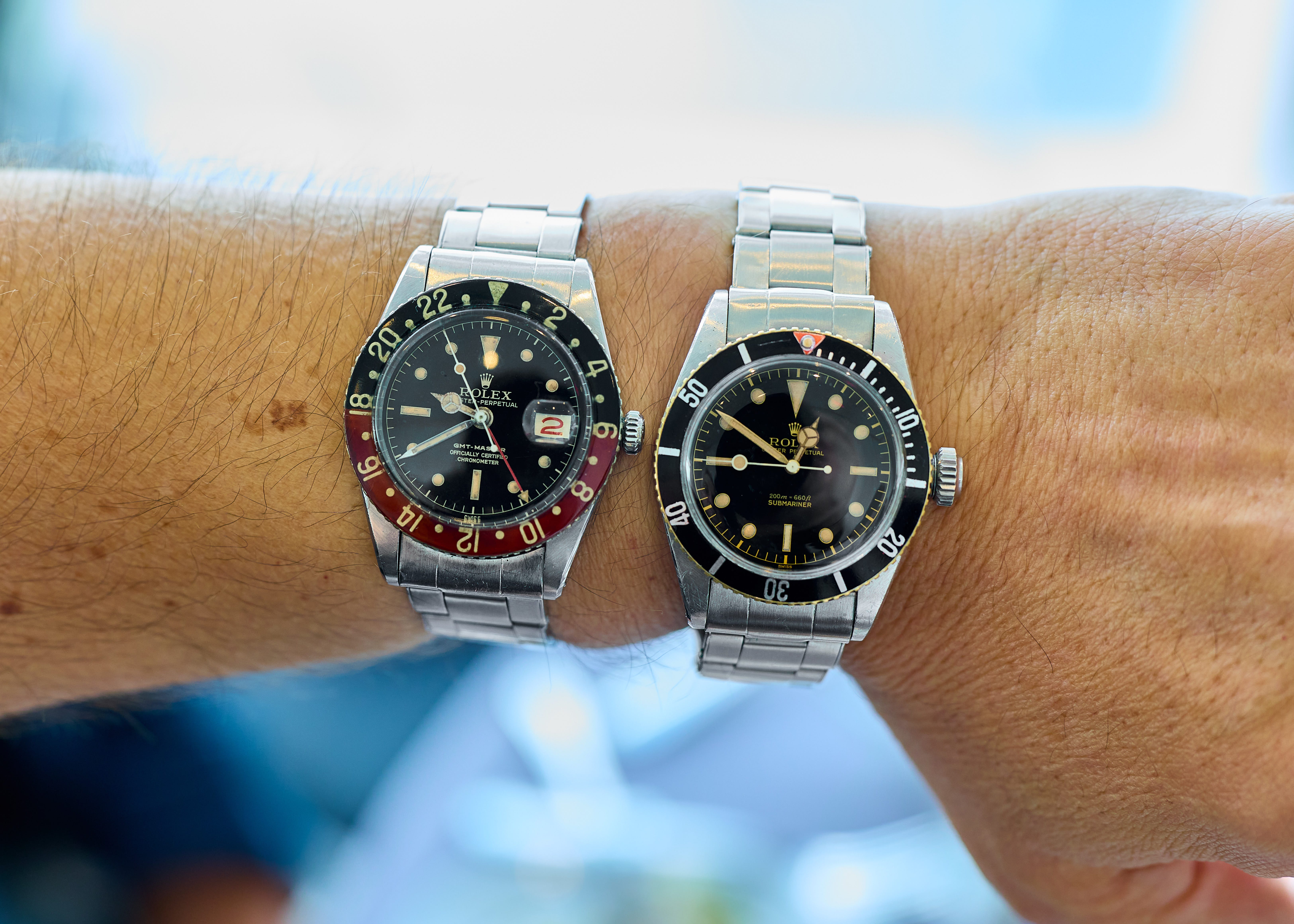 2 Rolex watches