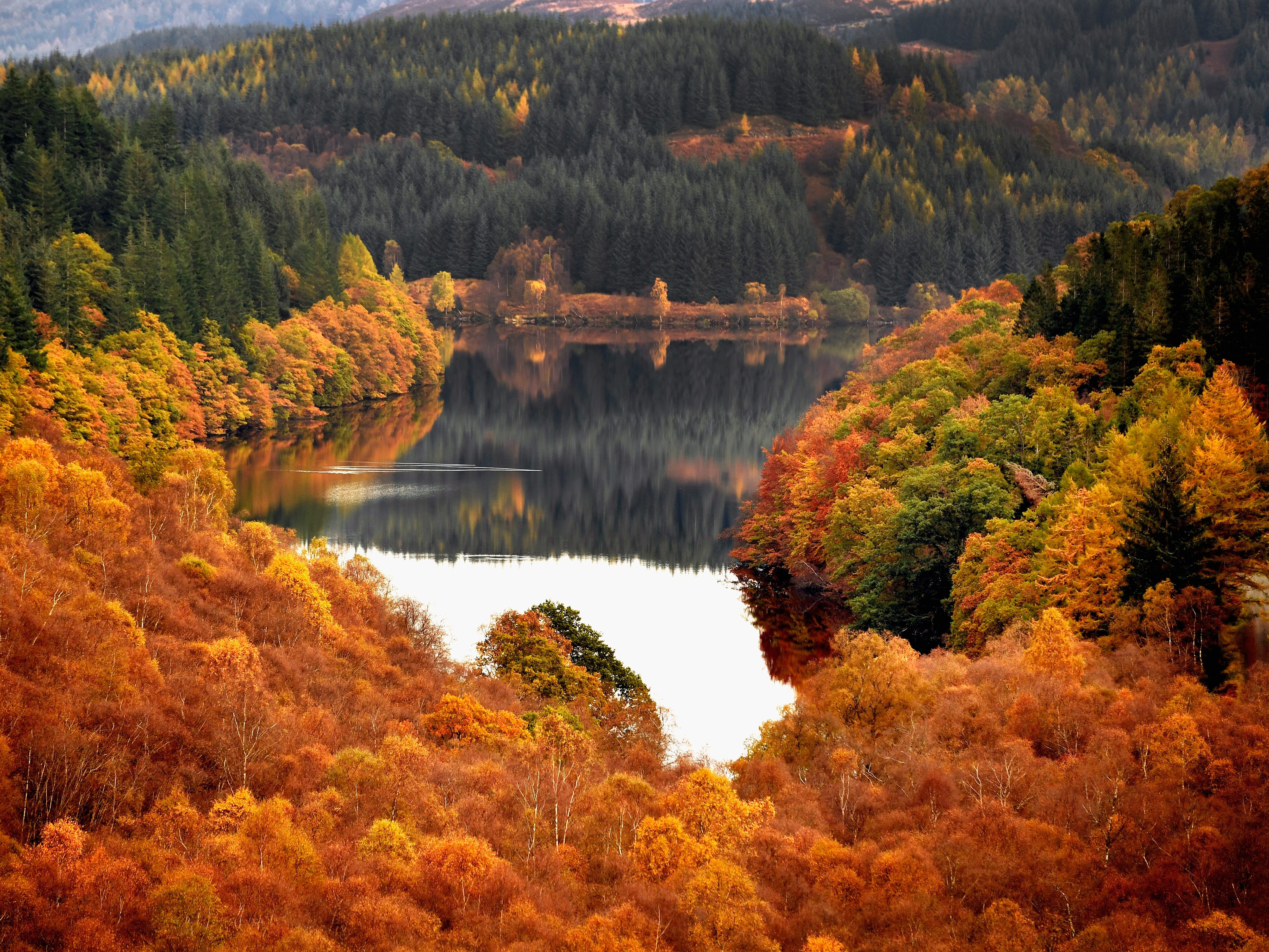 loch lomond scotland fall