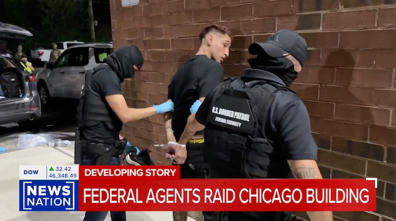 NewsNation reported that “about 30” people were detained in the raid, which was carried out by hundreds of federal agents from the FBI, ICE, and Border Patrol.