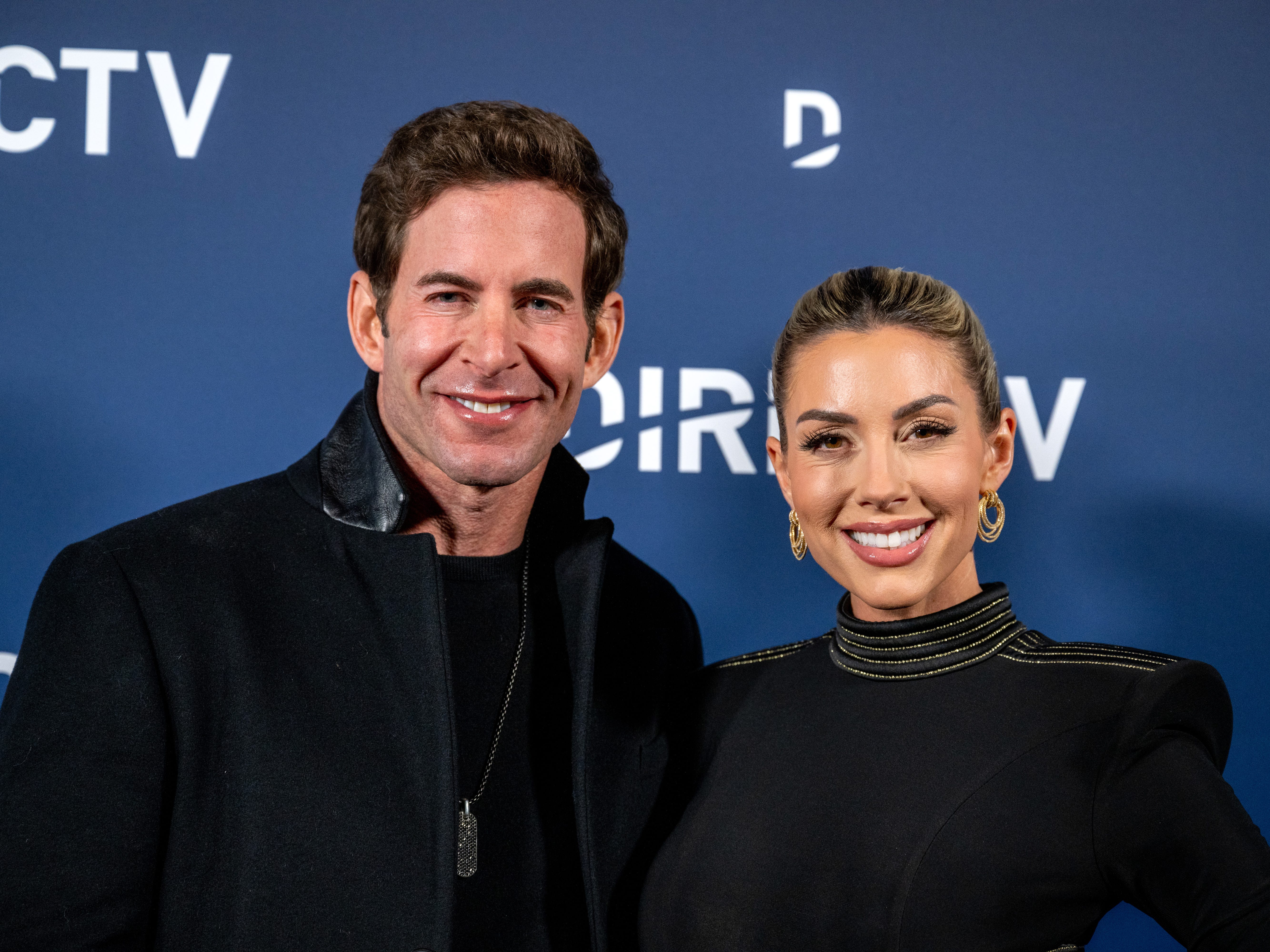 Tarek and Heather Rae El Moussa in December 2024.