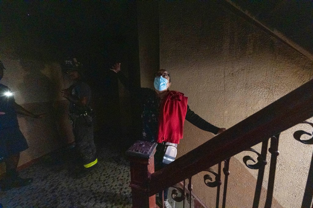 The blaze erupted around 1:30 a.m. inside the building on Eastern Parkway near Troy Avenue in Crown Heights, leaving the women – 24 and 26 – suffering from smoke inhalation and listed in critical condition, according to the FDNY and NYPD. 