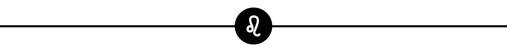 Leo glyph