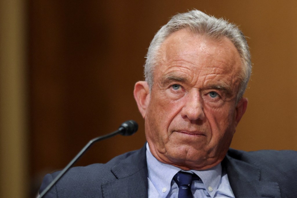 U.S. Health and Human Services Secretary Robert F. Kennedy Jr. at a Senate Finance Committee hearing.