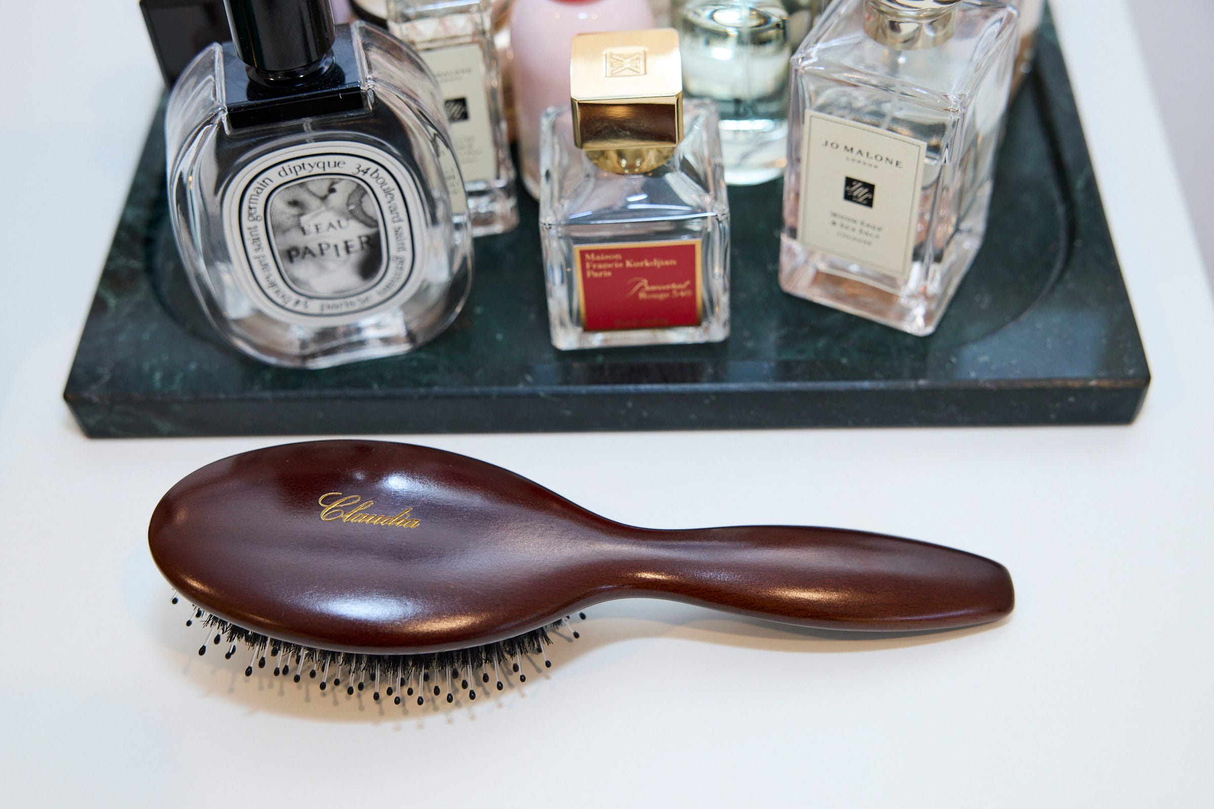 A hairbrush