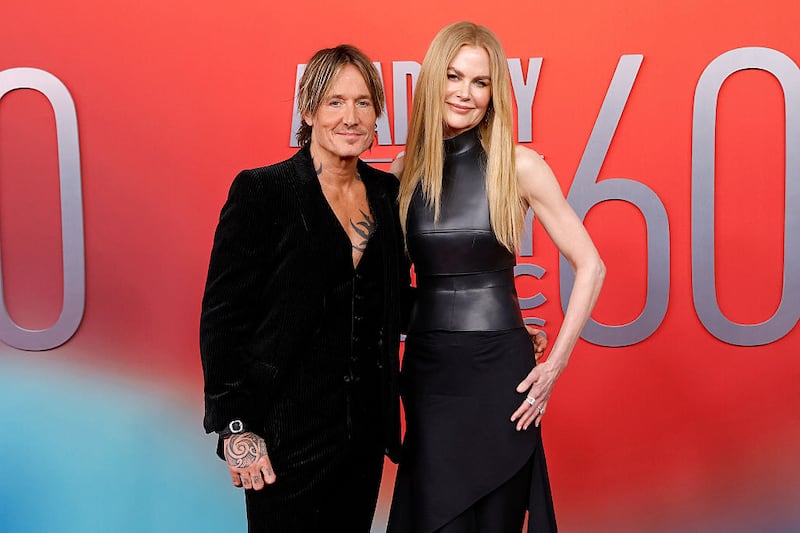 Keith Urban and Nicole Kidman attend the 2025 Academy of Country Music Awards at Omni Frisco Hotel at The Star on May 08, 2025 in Frisco, Texas. (Photo by Taylor Hill/WireImage)