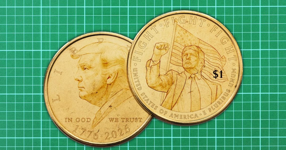 Bessent Unveils Illegal Plan to Put Trump’s Face on U.S. Coins