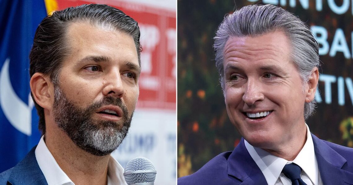 Newsom Drags Don Jr. and MAGA With Devastating Comeback