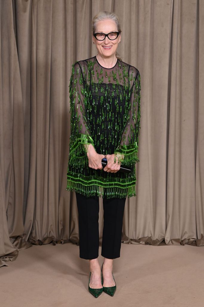 Meryl Streep attends the Clooney Foundation For Justice's Albie Awards in London