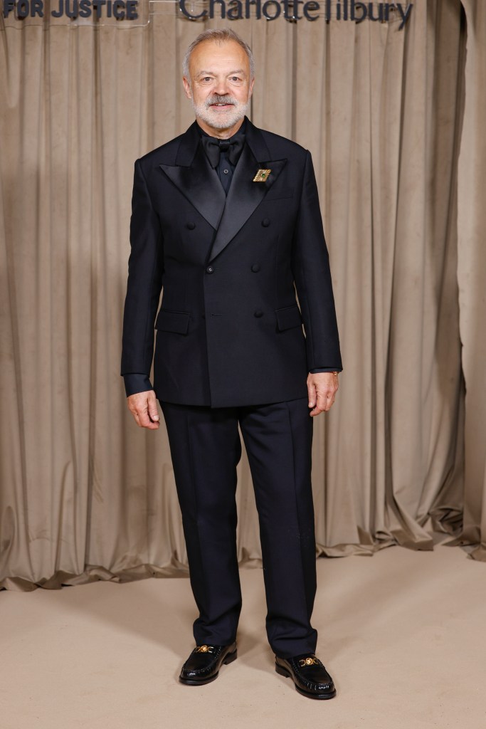Graham Norton attends the Clooney Foundation For Justice's Albie Awards in London