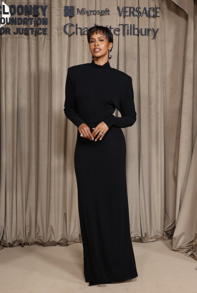 Sabrina Elba attends the Clooney Foundation For Justice's Albie Awards in London