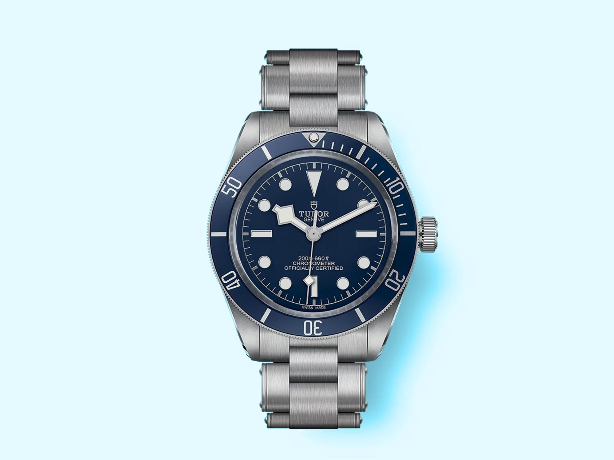 A Tudor Black Bay 58 watch.