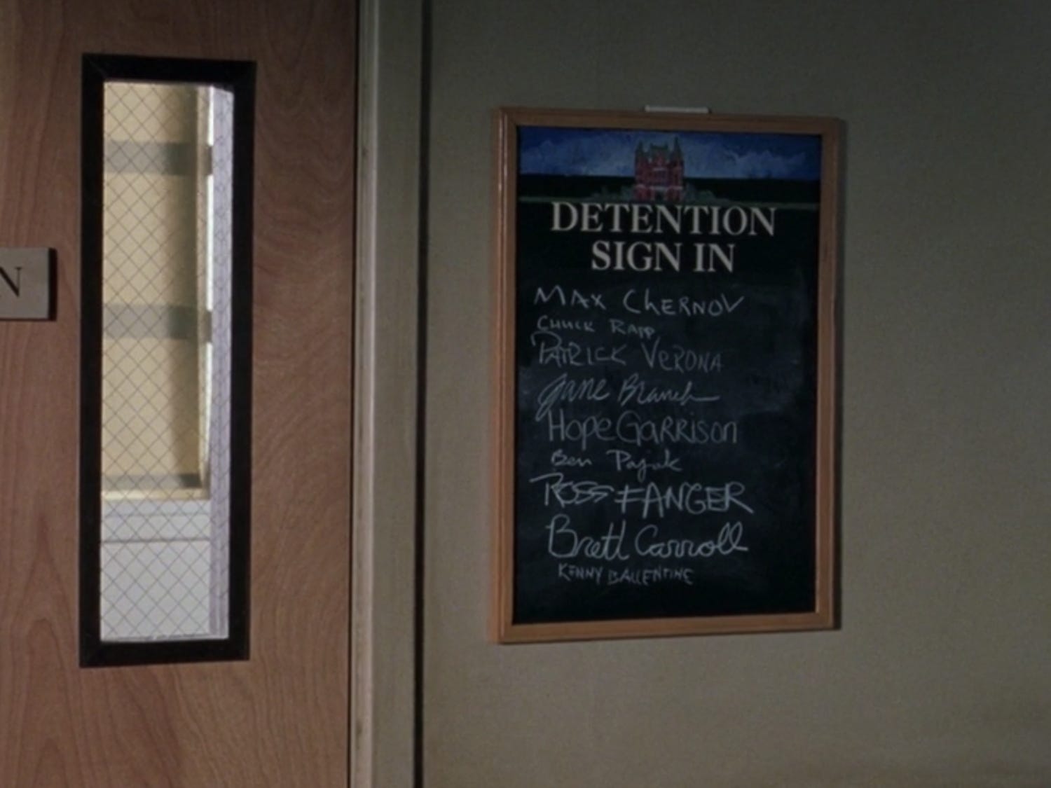 detention list