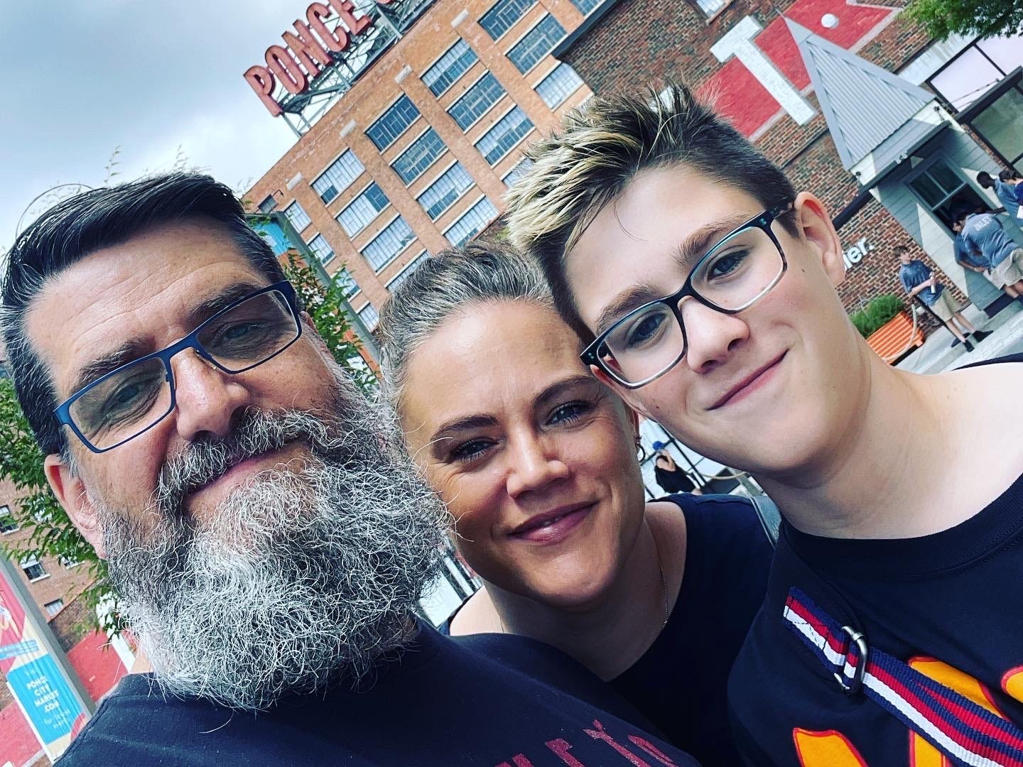 Clare Brown family