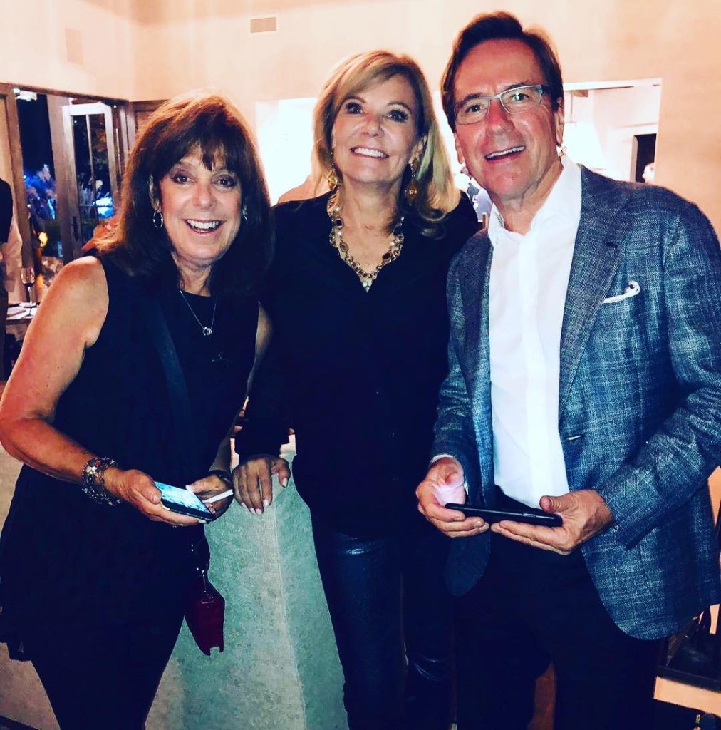 Renee Brinkerhoff and husband William Brinkerhoff with another woman.